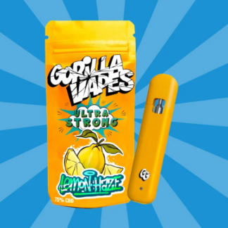 Vape Lemon Haze CBD 75% Desechable | Gorilla Grillz