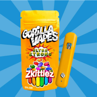Vape Zkittlez CBD 75% Desechable | Gorilla Grillz