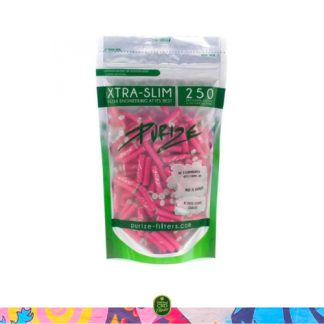 Filtros Carbón Activo XTRA SLIM Rosa (6mm) | Purize