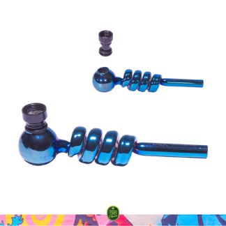 Pipa Espiral de Cristal