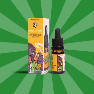 Aceite 40% CBD Gorilla Drops Full Spectrum 10ml | GG+