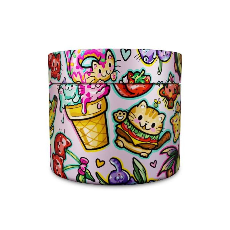 Bote + Tapa Bandeja Gatitos - Image 2