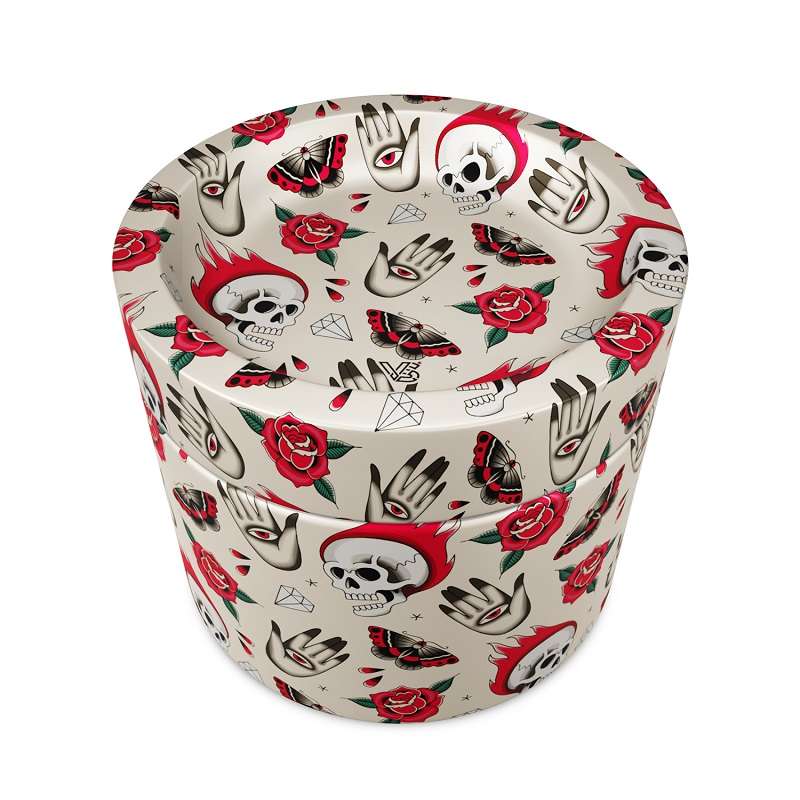 Bote + Tapa Bandeja Tattoo - Image 5