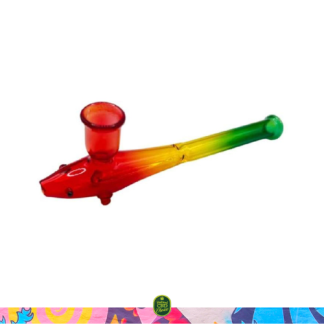 Pipa Cristal Pez Rasta