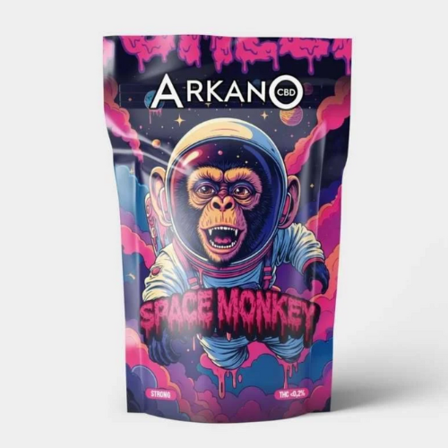 Space Monkey Indoor Premium (Flor Infusionada) 2gr | Arkano CBD