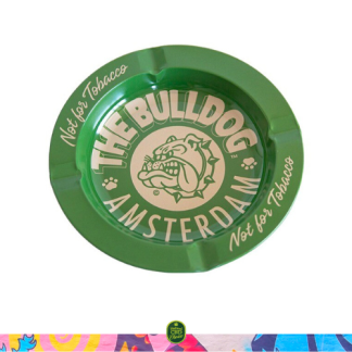 Cenicero Metal The Bulldog Amsterdam - "Not For Tobacco"