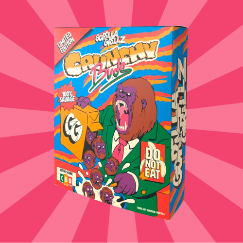 Crunchy Buds CBD Blue Riot 25gr | Gorilla Grillz